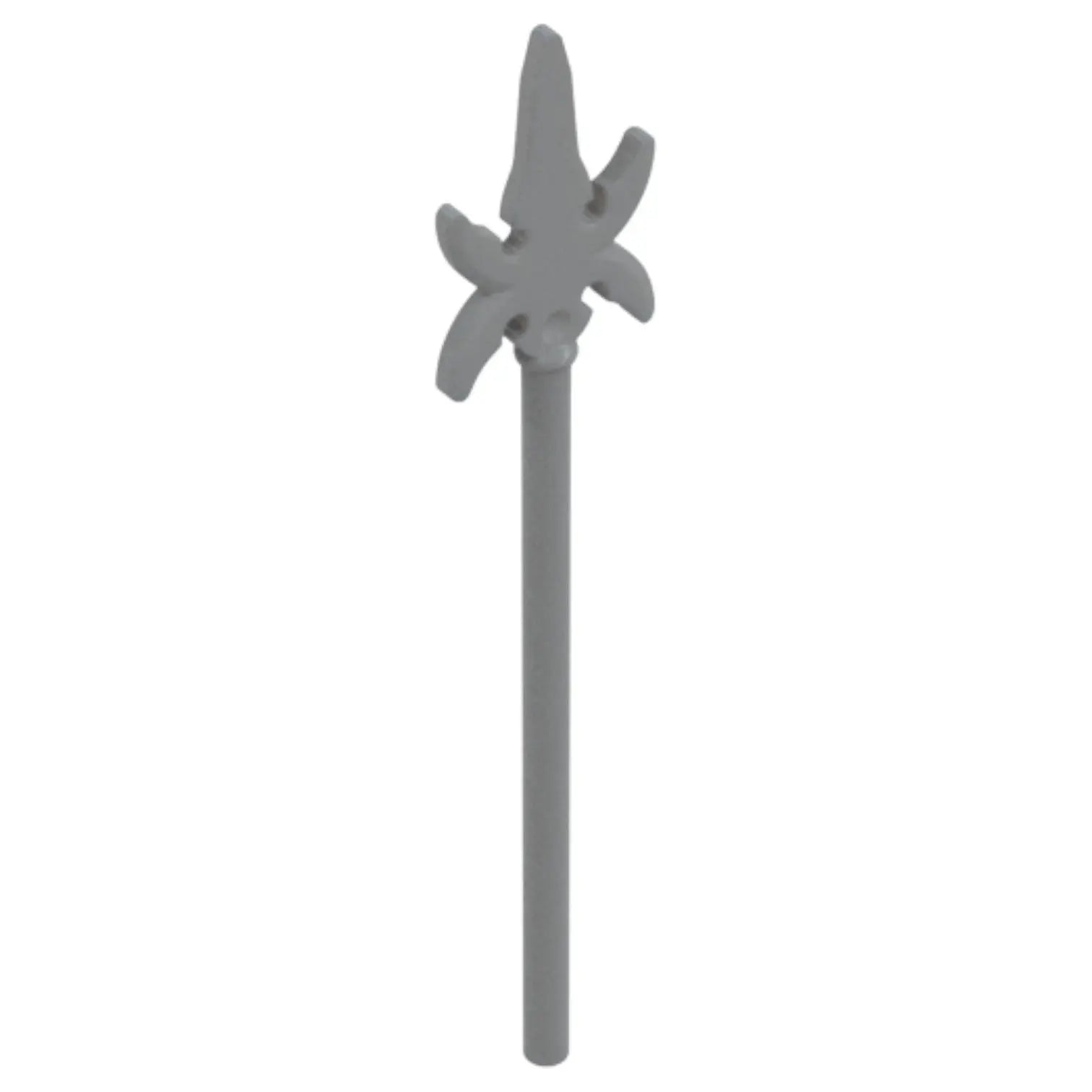 LEGO Zubehör Waffe Pike mit 4 seitlichen Klingen - Grau - 43899