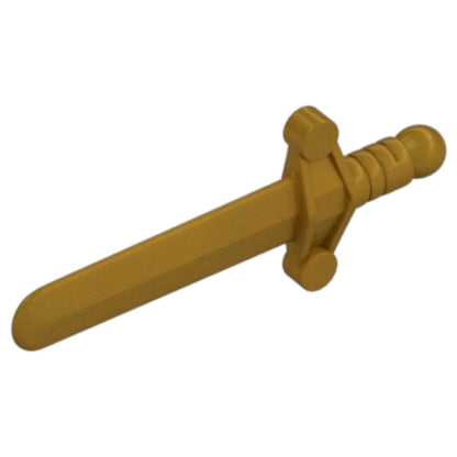 LEGO Zubehör Waffe Schwert - Gold - 76764
