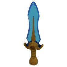 LEGO Zubehör Waffe Schwert - Gold Blau - 1996