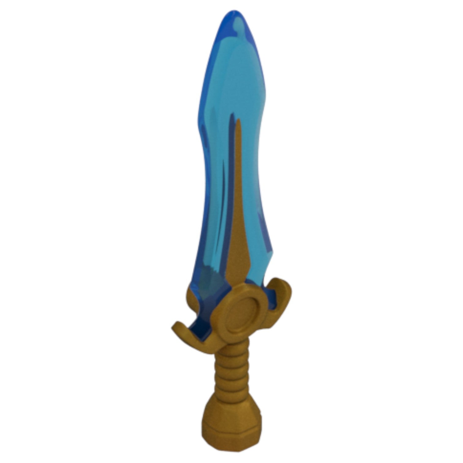 LEGO Zubehör Waffe Schwert - Gold Blau - 1996