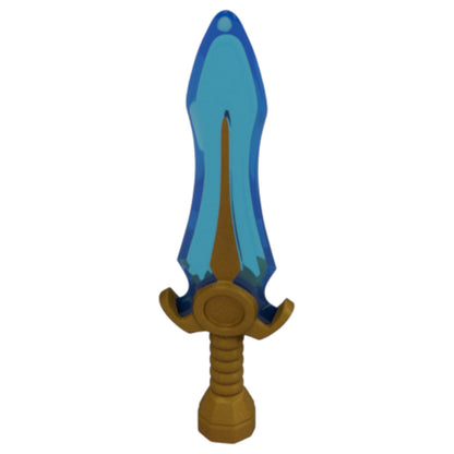 LEGO Zubehör Waffe Schwert - Gold Blau - 1996