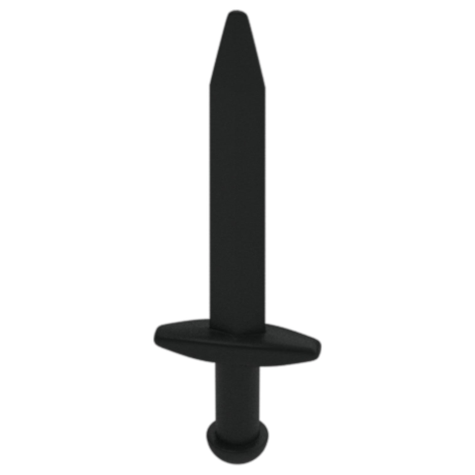 LEGO Zubehör Waffe Schwert Gross 10 Stk. - Schwarz - 18031