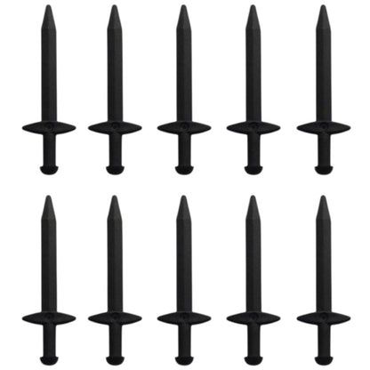 LEGO Zubehör Waffe Schwert Gross 10 Stk. - Schwarz - 18031