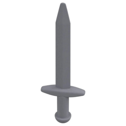 LEGO Zubehör Waffe Schwert Gross 10 Stk. - Silber Metallic - 18031