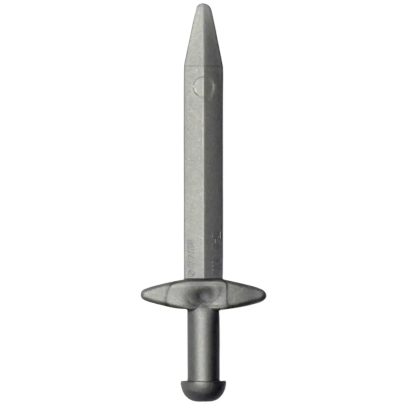 LEGO Zubehör Waffe Schwert Gross 10 Stk. - Silber Metallic - 18031
