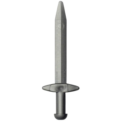 LEGO Zubehör Waffe Schwert Gross 10 Stk. - Silber Metallic - 18031