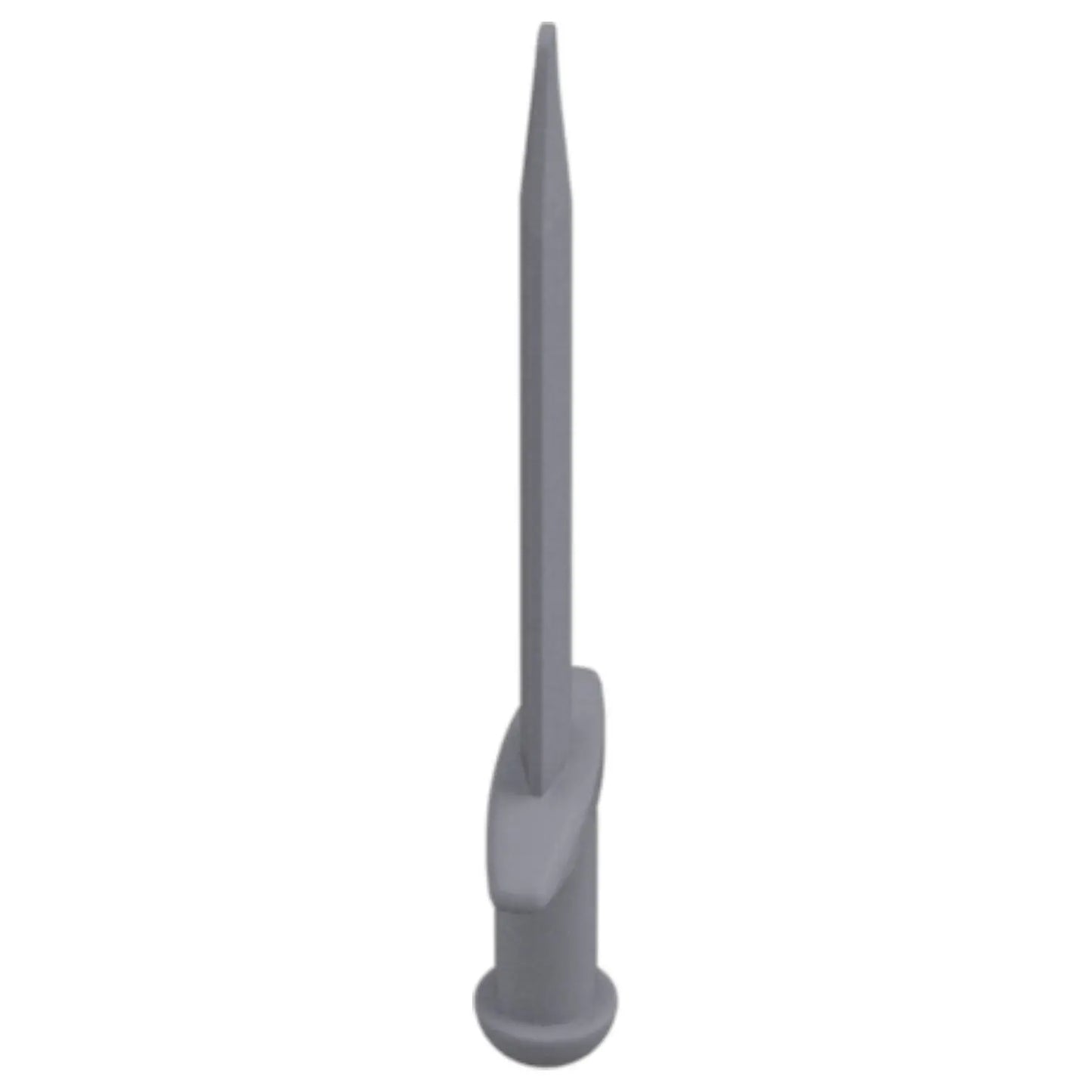 LEGO Zubehör Waffe Schwert Gross 10 Stk. - Silber Metallic - 18031