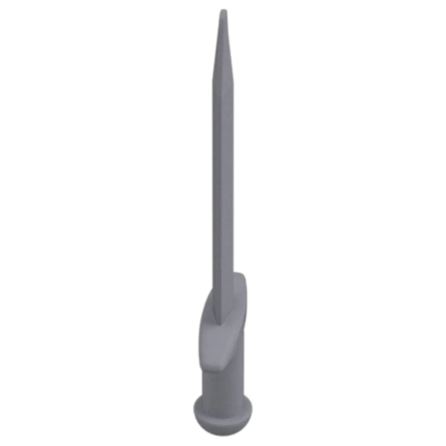 LEGO Zubehör Waffe Schwert Gross 10 Stk. - Silber Metallic - 18031