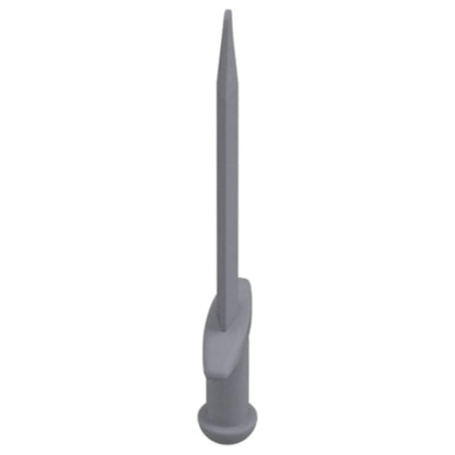 LEGO Zubehör Waffe Schwert Gross 10 Stk. - Silber Metallic - 18031
