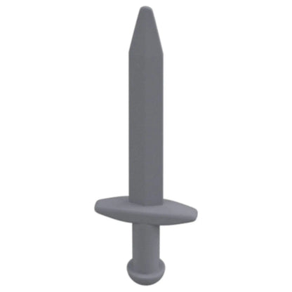 LEGO Zubehör Waffe Schwert Gross 10 Stk. - Silber Metallic - 18031