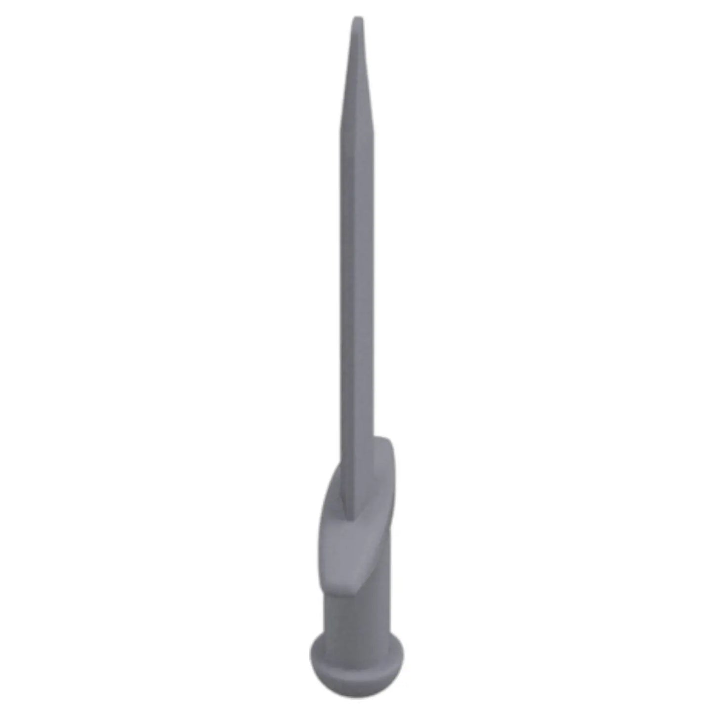 LEGO Zubehör Waffe Schwert Gross 10 Stk. - Silber Metallic - 18031