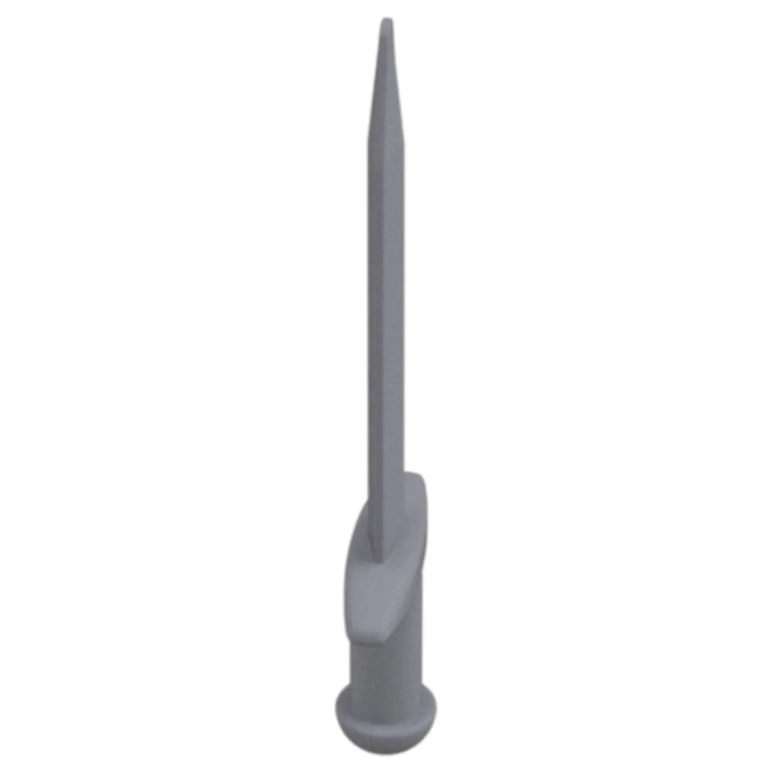 LEGO Zubehör Waffe Schwert Gross 10 Stk. - Silber Metallic - 18031