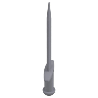 LEGO Zubehör Waffe Schwert Gross 10 Stk. - Silber Metallic - 18031