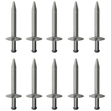 LEGO Zubehör Waffe Schwert Gross 10 Stk. - Silber Metallic - 18031