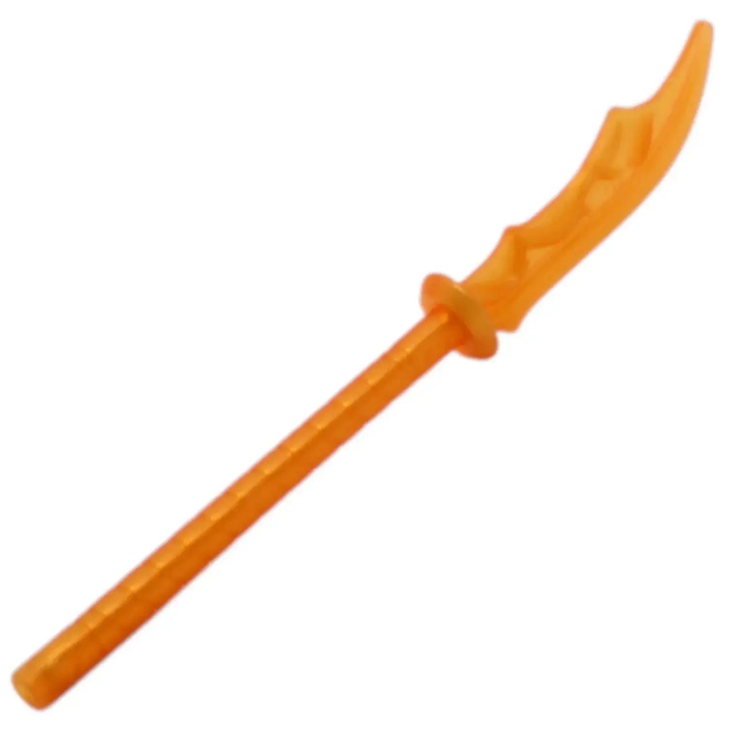 LEGO Zubehör Waffe Schwert Klinge Naginata - Pearl Gold Spiele Pirat