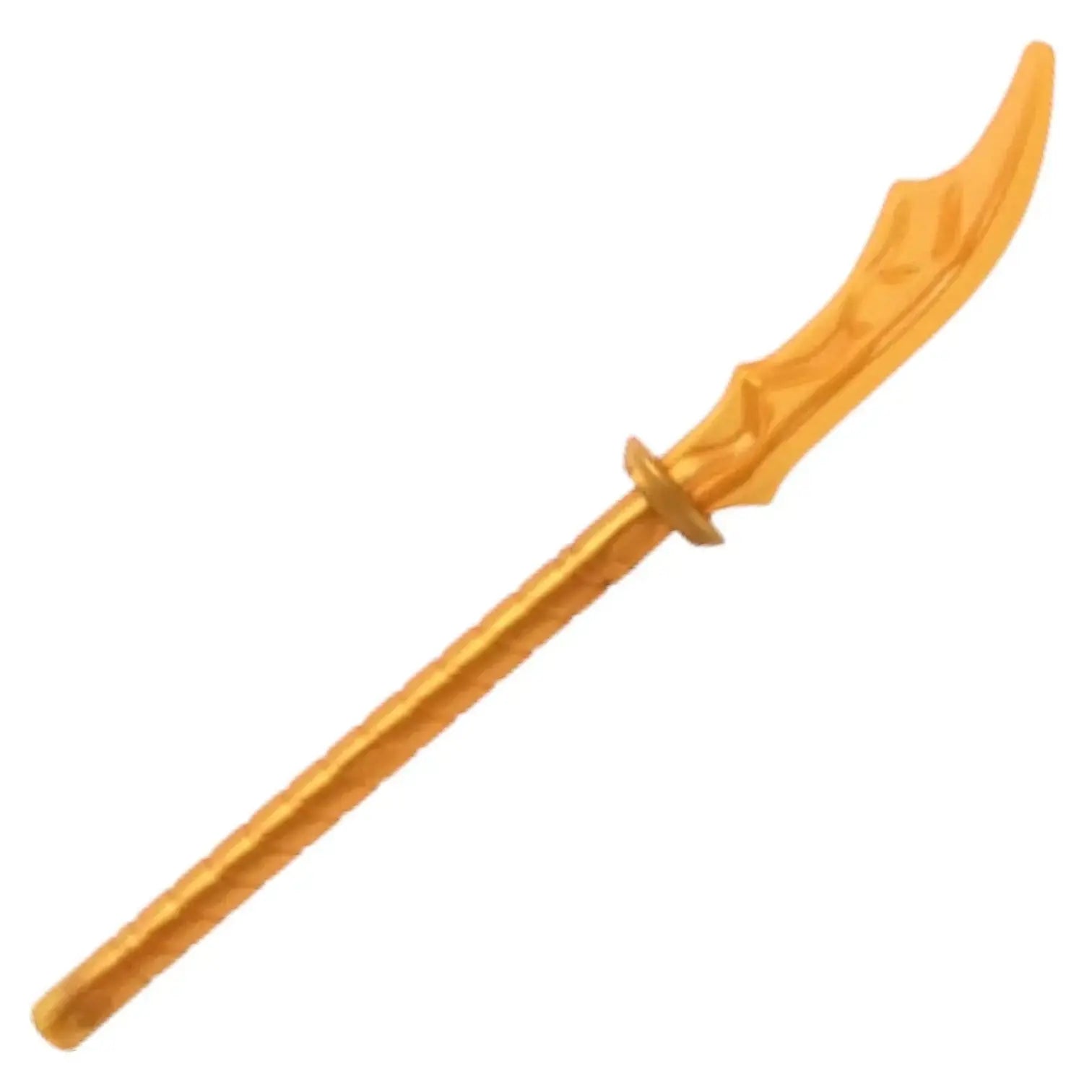 LEGO Zubehör Waffe Schwert Klinge Naginata - Pearl Gold Spiele Pirat