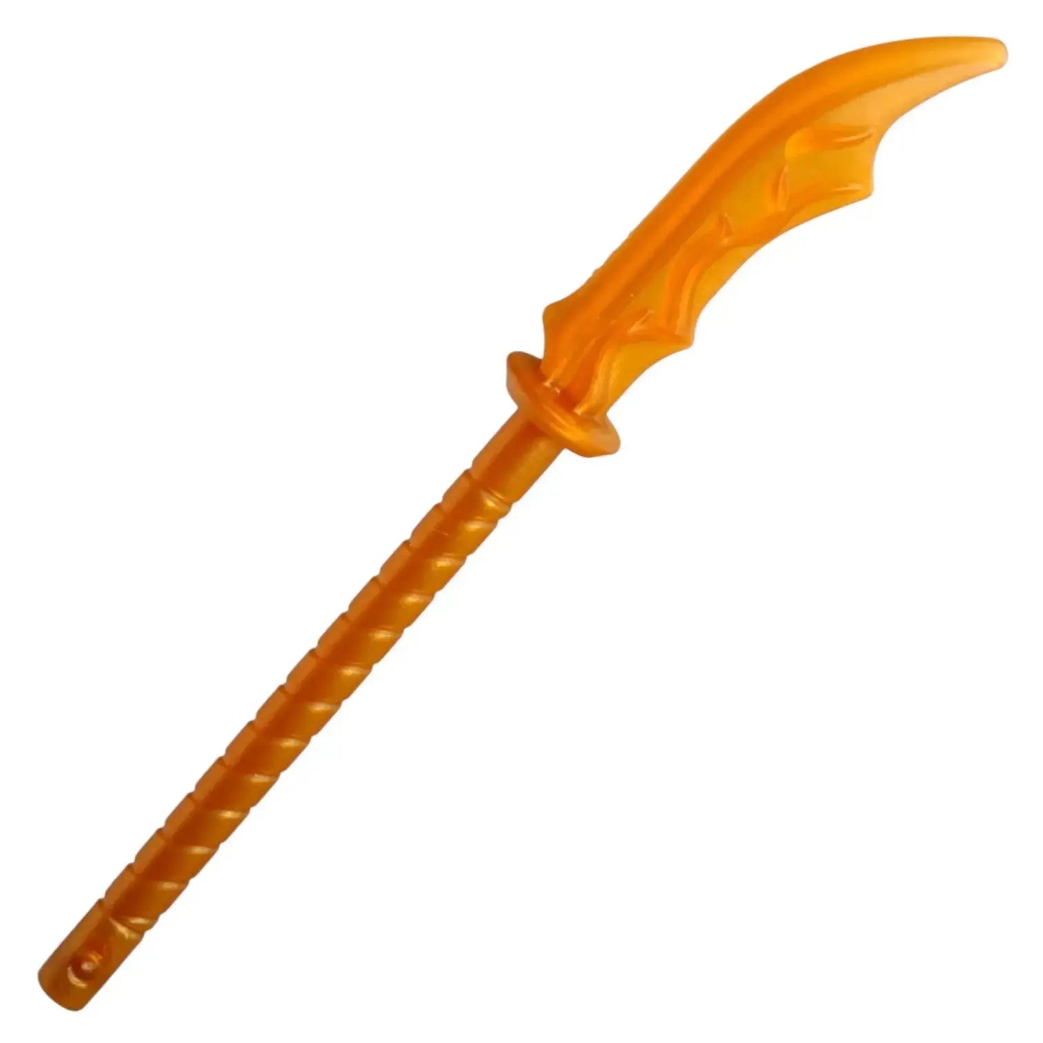LEGO Zubehör Waffe Schwert Klinge Naginata - Pearl Gold Spiele Pirat