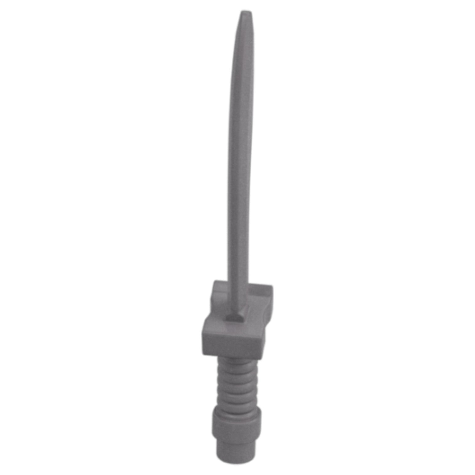 LEGO Zubehör Waffe Schwert Krummsäbel 10 Stk. - Silber Metallic - 25111