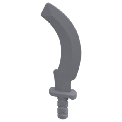 LEGO Zubehör Waffe Schwert Krummsäbel Ägypten 5 Stk. - Silber Metallic - 93247