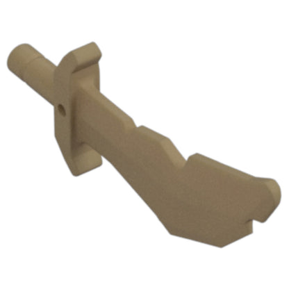 LEGO Zubehör Waffe Schwert Krummsäbel Ork - Dark Tan - 60752