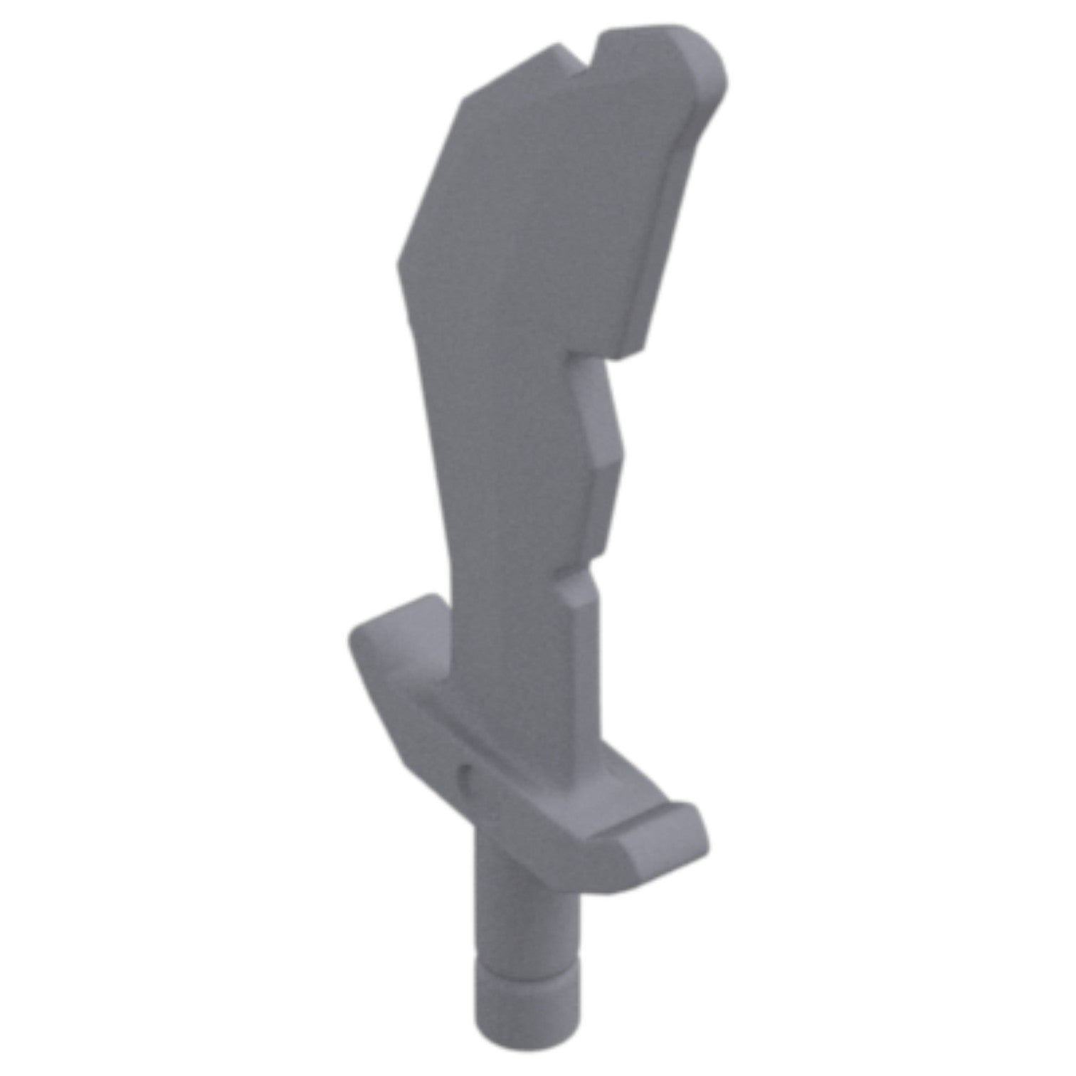 LEGO Zubehör Waffe Schwert Krummsäbel Ork - Silber Metallic - 60752