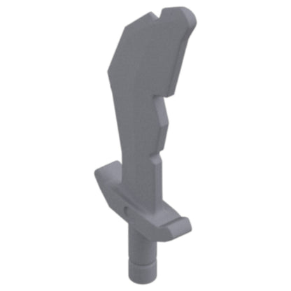 LEGO Zubehör Waffe Schwert Krummsäbel Ork - Silber Metallic - 60752