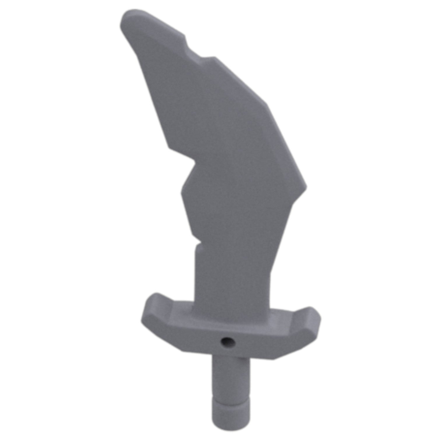 LEGO Zubehör Waffe Schwert Krummsäbel Ork - Silber Metallic - 60752