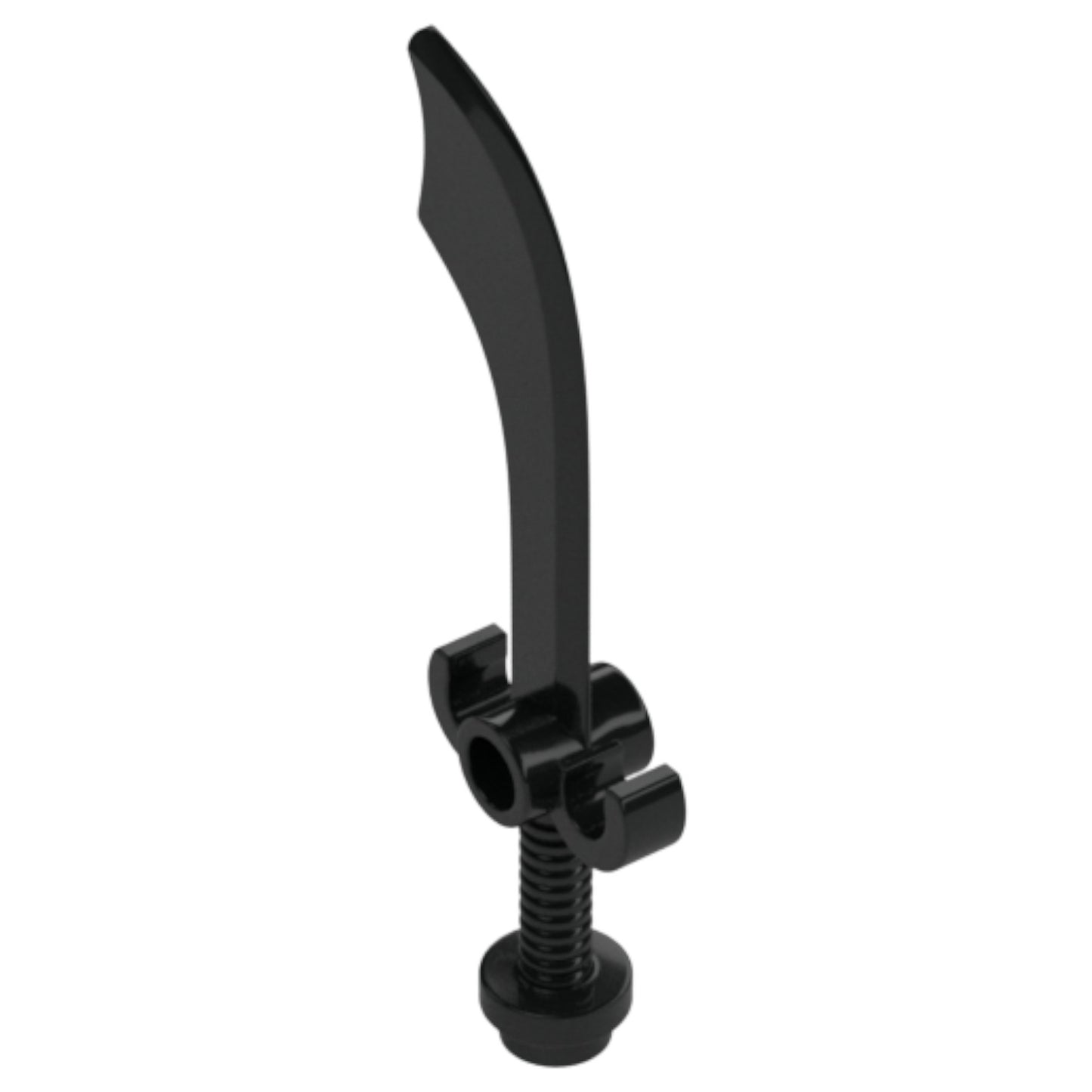 LEGO Zubehör Waffe Schwert Krummsäbel - Schwarz - 43887