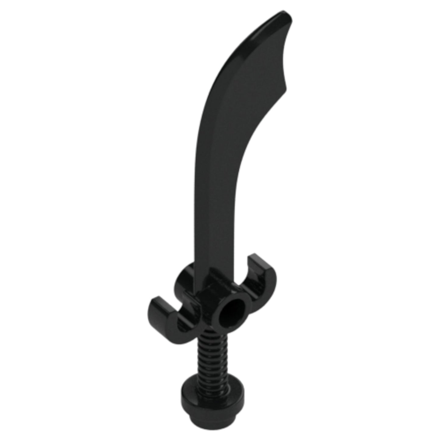 LEGO Zubehör Waffe Schwert Krummsäbel - Schwarz - 43887