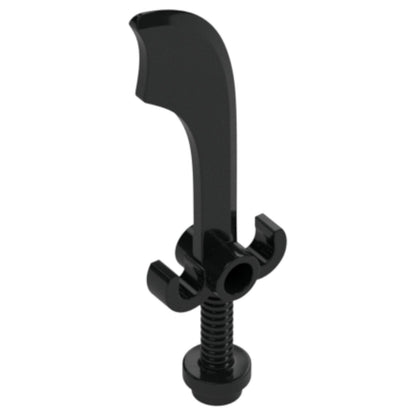 LEGO Zubehör Waffe Schwert Krummsäbel - Schwarz - 43887