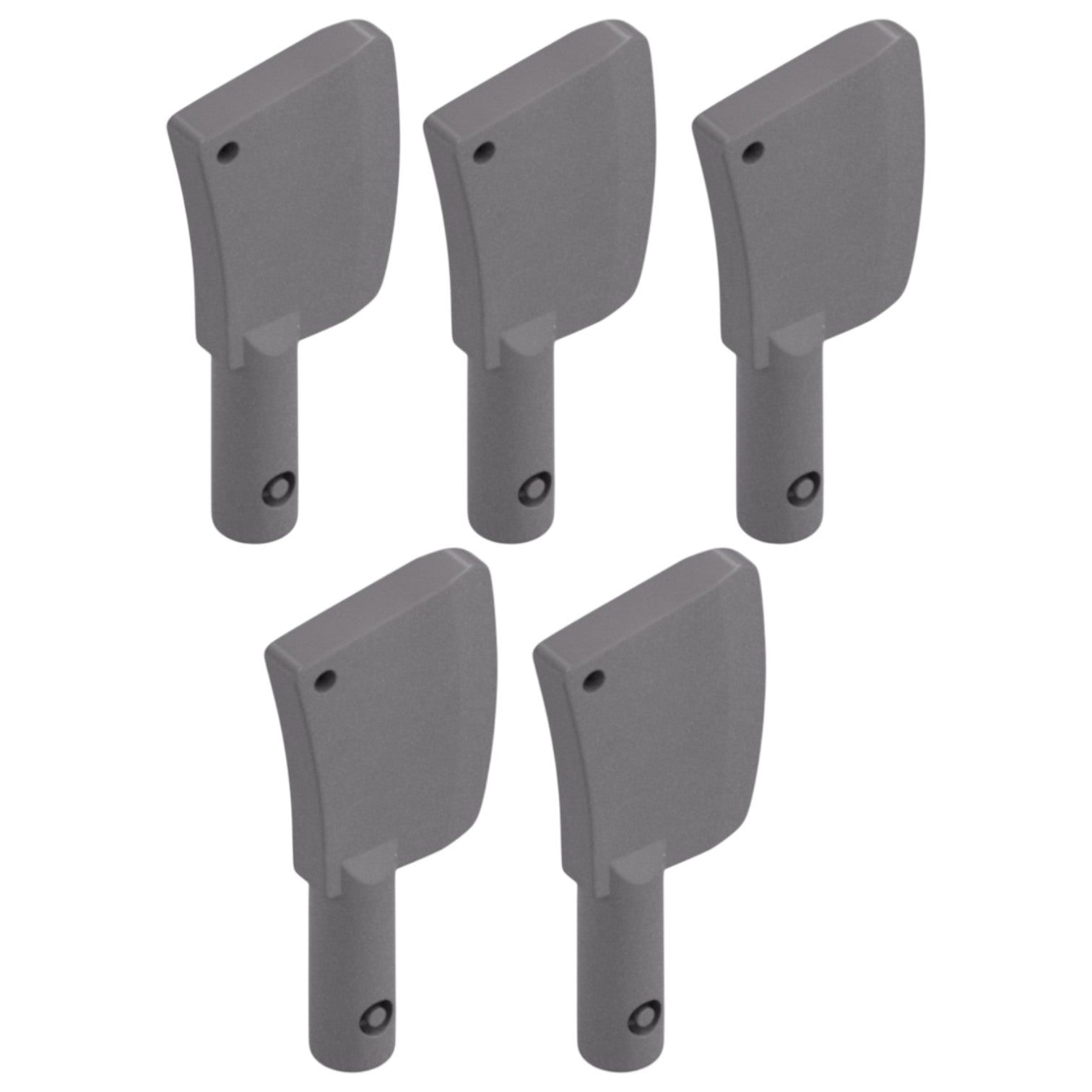 LEGO Zubehör Waffe Spaltbeil 5 Stk. - Silber Metallic - 79811