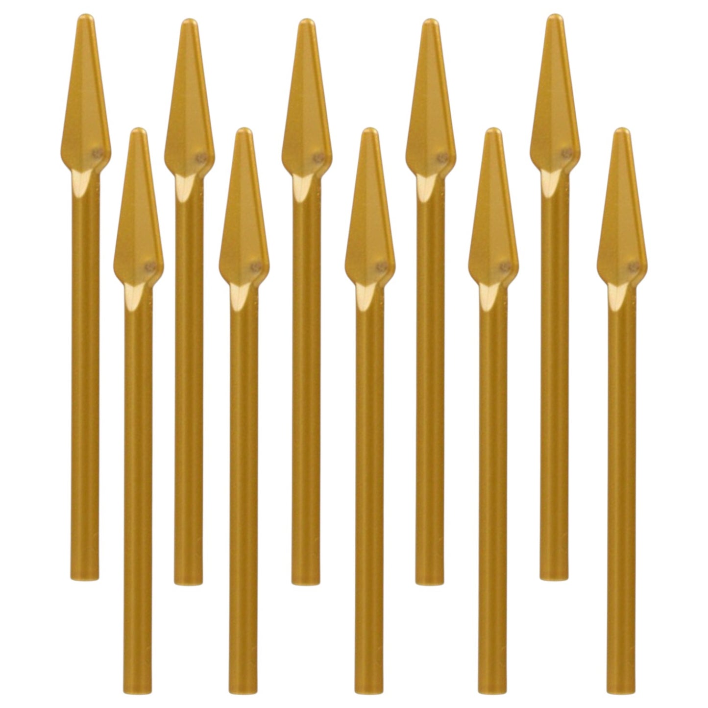 LEGO Zubehör Waffe Speer 10 Stk. - Perl Gold - 93789