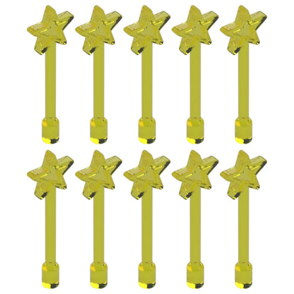 LEGO Zubehör Waffe Zauberstab 10 Stk. - Gelb - 28681