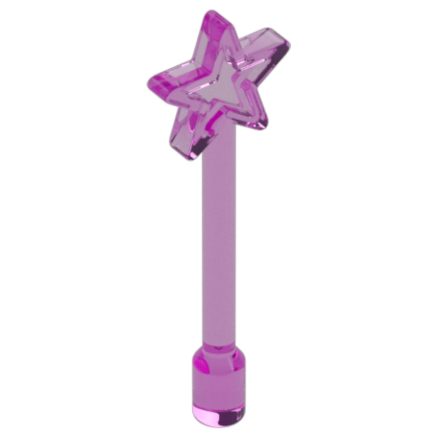 LEGO Zubehör Waffe Zauberstab 10 Stk. - Neon Pink - 28681