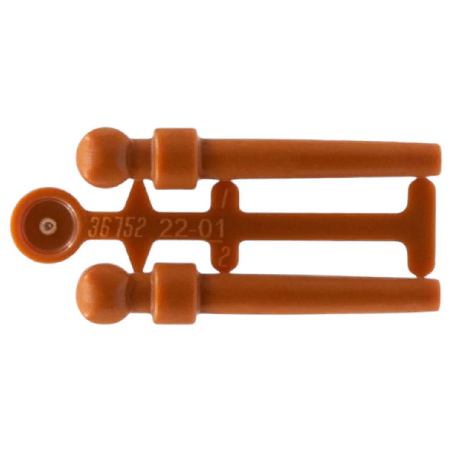 LEGO Zubehör Waffe Zauberstab - Dunkelorange - 36752 Spiele Pirat