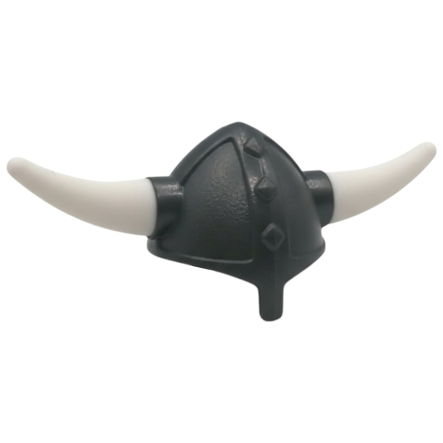 LEGO Zubehör Wikinger Helm mit Hörner - Grau