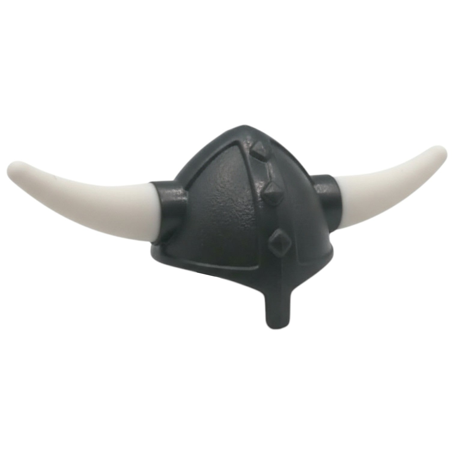 LEGO Zubehör Wikinger Helm mit Hörner - Grau