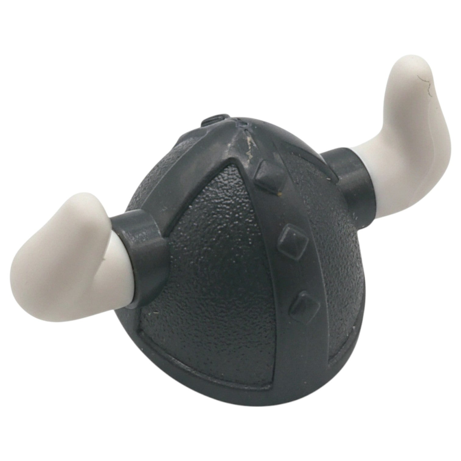 LEGO Zubehör Wikinger Helm mit krummen Hörner - Grau - 6391821