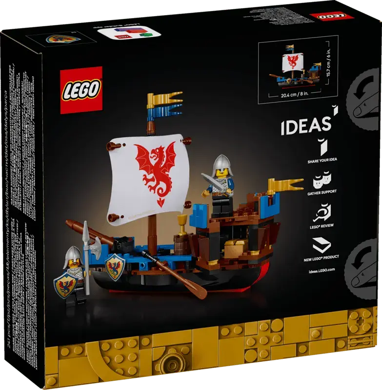 Lego Ideas Set Hommage an die Sea Serpent - 40912 Spiele Pirat