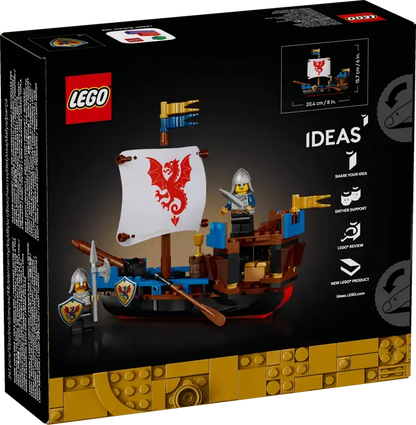 Lego Ideas Set Hommage an die Sea Serpent - 40912 Spiele Pirat