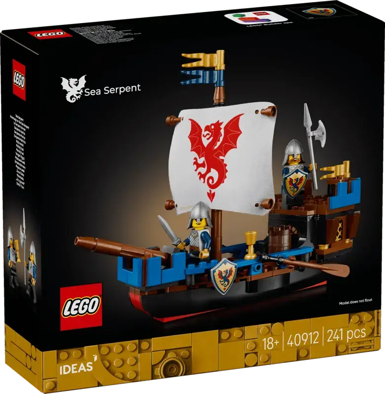 Lego Ideas Set Hommage an die Sea Serpent - 40912 Spiele Pirat