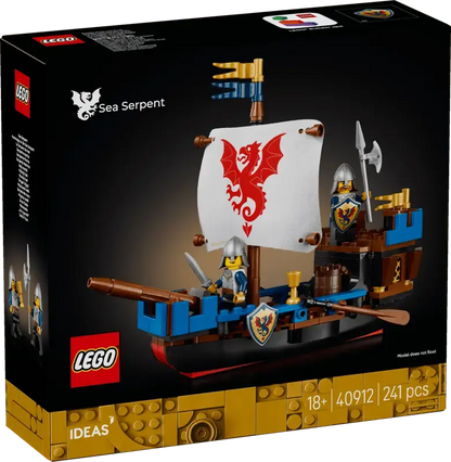 Lego Ideas Set Hommage an die Sea Serpent - 40912 Spiele Pirat