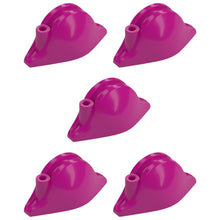 LEGO® Zubehör Kopfbedeckung Hut - Pirat Bicorne 5 Stk. - Magenta - 2528