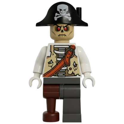 LEGO® Piraten Minifigur Eigenkreation Kapitän Zombie