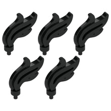 LEGO® Zubehör Feder Gross 5 Stk. - Schwarz - 28661