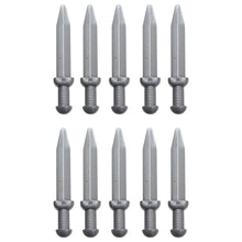LEGO® Zubehör Waffe Dolch 10 Stk. - Silber Metallic - 18034