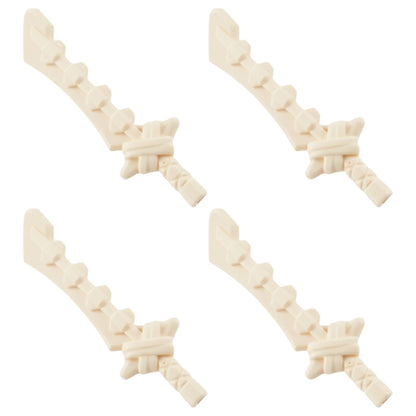 LEGO® Zubehör Waffe Knochen Schwert 4 Stk. - Weiss - 2186