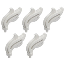 LEGO® Zubehör Feder Gross 5 Stk. - Weiss - 28661