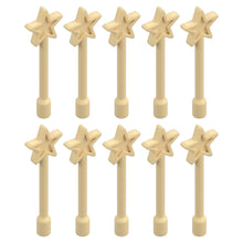 LEGO® Zubehör Waffe Zauberstab 10 Stk. - Ziegel Gelb - 60752