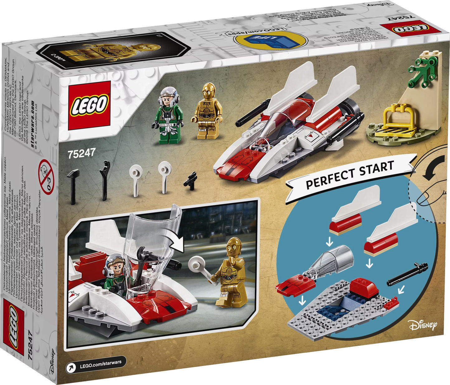 LEGO® Star Wars Rebel A-Wing Starfighter - 75247